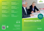 Flyer Steuererklärungsdienst Pro Senectute